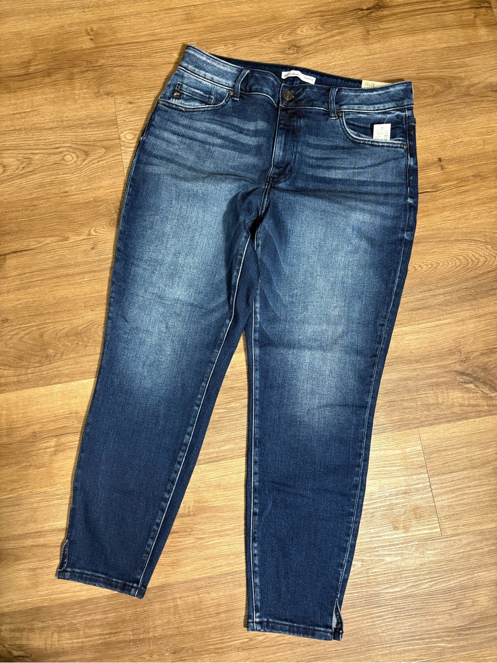 KanCan Dark Blue High-Rise Skinny Jeans